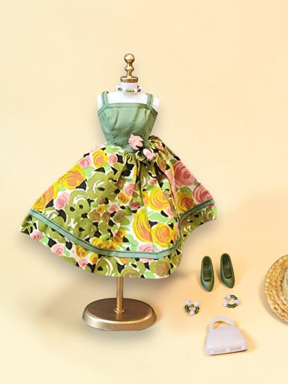 1960's Vintage Barbie Hi- Style Supreme Fashions "It's Spring" Ensemble